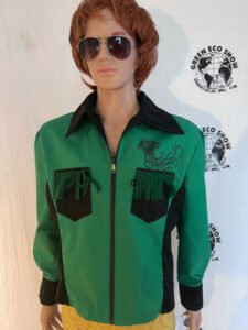 Mens Jacket Sequin Med Western