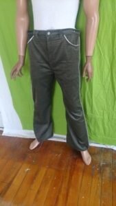 Mens Corduroy Silver trim Pants 38" 