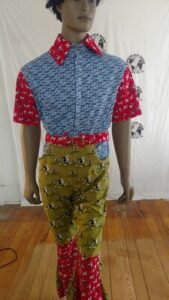 Mens Jumpssuit Moo Cow  M-L sz 40USA