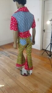 Mens Jumpssuit Moo Cow  M-L sz 40USA