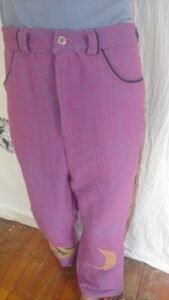 Mens Purple High waisted Bells 30 Hermans USA