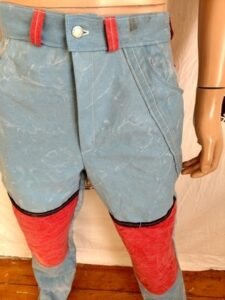 Repurposed Tent Jeans  Pants 33 X 33 A Herman USA