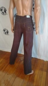 Hermans Hemp Jeans Brown 32 X 34 USA