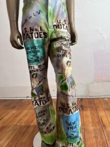 Mens Potato Farmer Suit 42  34Pants