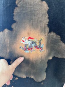 Hermans Hemp Dragon shirt L Made in USA