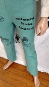 Mens Pants Endangered 32 X 31 Green  Shark 