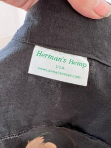 Hermans Hemp Dragon shirt L Made in USA