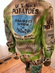 Mens Potato Farmer Suit 42  34Pants