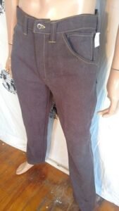 Hermans Hemp Jeans Brown 32 X 34 USA