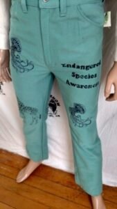 Mens Pants Endangered 32 X 31 Green  Shark 