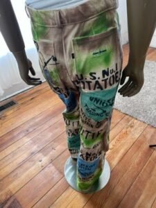 Mens Potato Farmer Suit 42  34Pants
