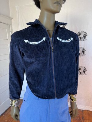 Smiley Face Corduroy Jacket 
