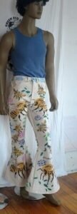 Pollinator Bee Pants  Bells 32"