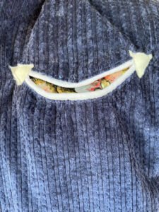 Smiley Face Corduroy Jacket 
