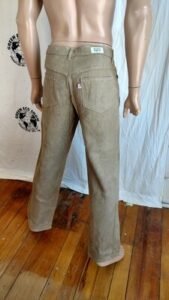 Hermans Hemp Tan Jeans  33" hand dyed