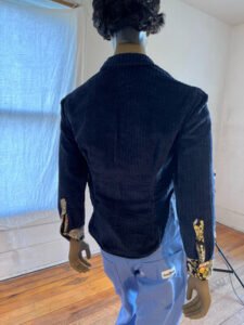 Smiley Face Corduroy Jacket 