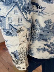Mens Toile Western Shirt L by A Herman