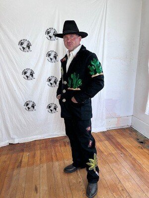 The LA Suit 42 Wool USA A Herman
