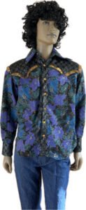 Mens Cowboy Shirt Med by Anna Herman
