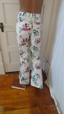 Mens Bells High Waisted Jeans S 29 x 32