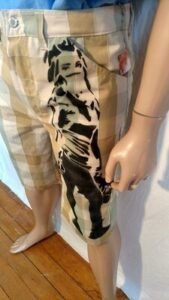 Mens Grafitti Girl Shorts 36" Anna Herman