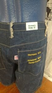 Hermans Hemp Mens Jean Shorts 31 X 7 USA