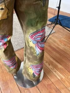 Chief Suit L-XL  airbrushed zip up