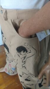 Mens Asian Graffiti Jeans 36