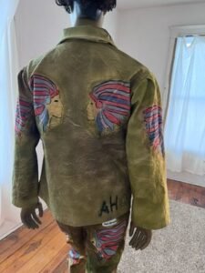 Chief Suit L-XL  airbrushed zip up