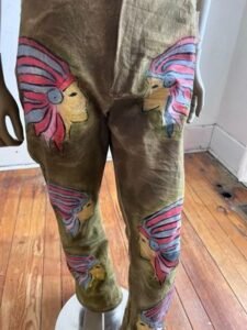 Chief Suit L-XL  airbrushed zip up