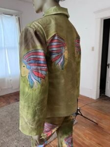 Chief Suit L-XL  airbrushed zip up