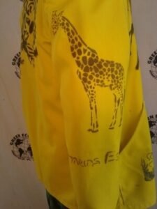 Mens Grafitti Jacket XL Yellow