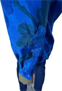 Mens Silk Rhinestone Fringe Western Shirt M