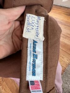 Moygasnel Linen Bib western Shirt Puppy Dog XL