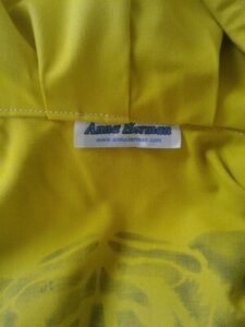 Mens Grafitti Jacket XL Yellow