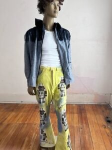 Robot Jeans 34 X32 Air brushed Hermans USA