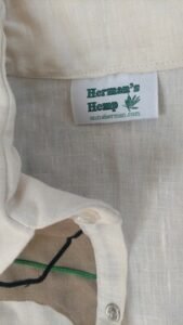 Hermans Hemp Western Shirt L USA