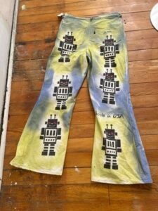 Robot Jeans 34 X32 Air brushed Hermans USA