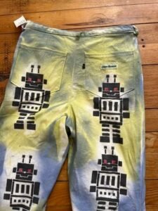 Robot Jeans 34 X32 Air brushed Hermans USA