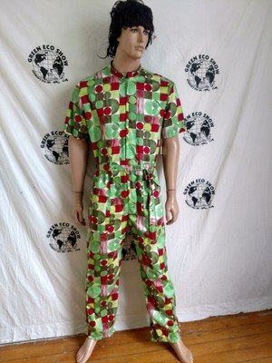 Organic cotton Jumpsuit Space Cowboy L x 31