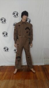 Black Man Graphics Mens Jumpsuit L