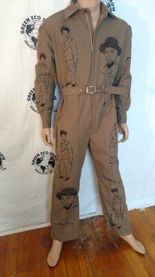 Black Man Graphics Mens Jumpsuit L