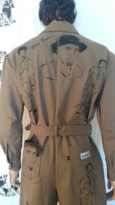 Black Man Graphics Mens Jumpsuit L