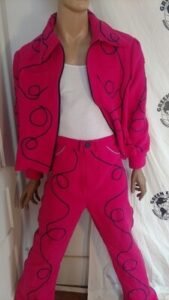 Pink Lasso suit 42