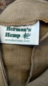 Hermans Hemp Tan M Humble Shirt 