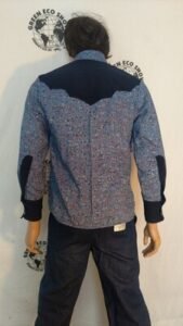 Cowboy Western Shirt original details Rayon M Hermans 