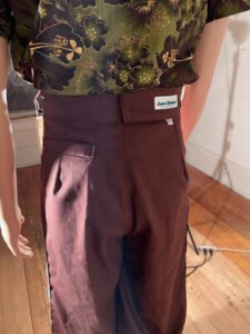 Cowboy Hawaiian Shirt w Bells Pants S 30" 