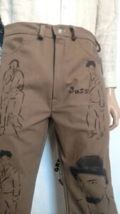 Mens Black Man Jeans 34. USA