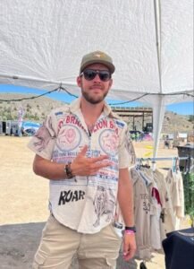 Lion Roar Feedsack Shirt m