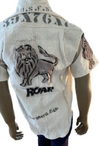 Lion Roar Feedsack Shirt m